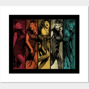 Retro Tina Turner Posters and Art